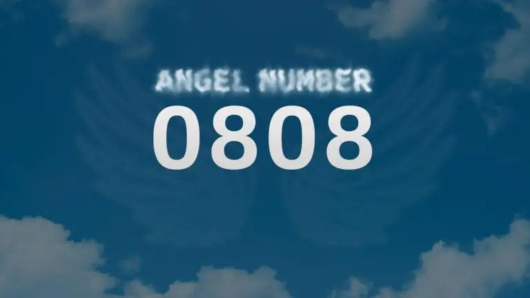 Angel Number 0808: Meaning and Significance Explained