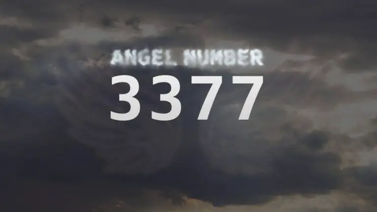 Angel Number 3377: Discover Its Meaning and Significance