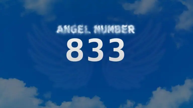Angel Number 833: Meaning and Significance Explained