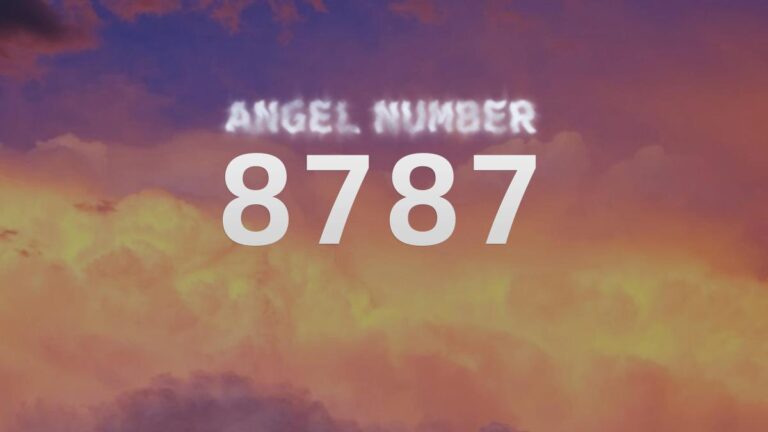 Angel Number 8787: What It Means and How to Interpret Its Message