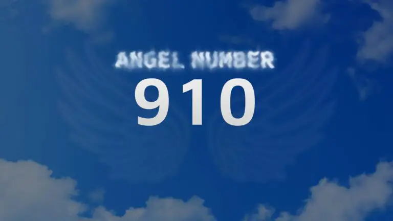 Angel Number 910: What Does It Mean and How to Interpret Its Message