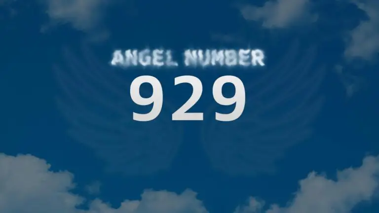 Angel Number 929: Meaning and Significance Explained