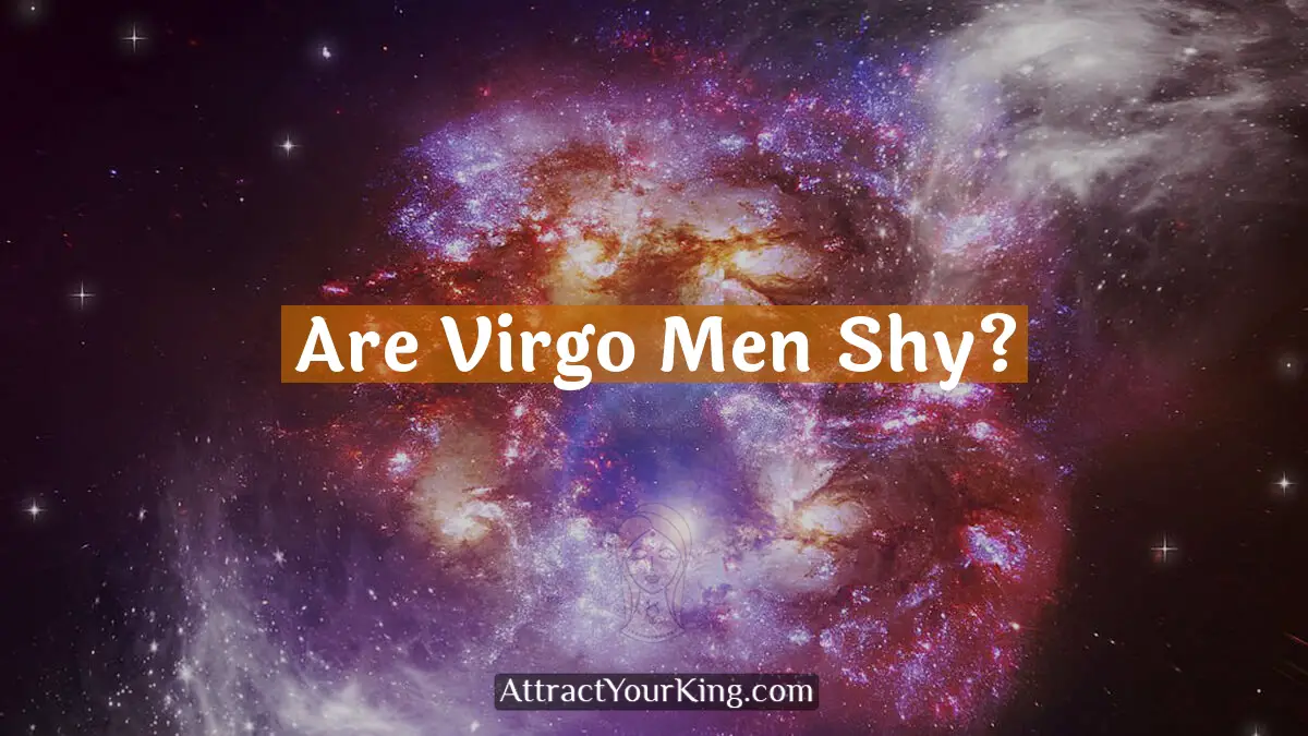 are virgo men shy