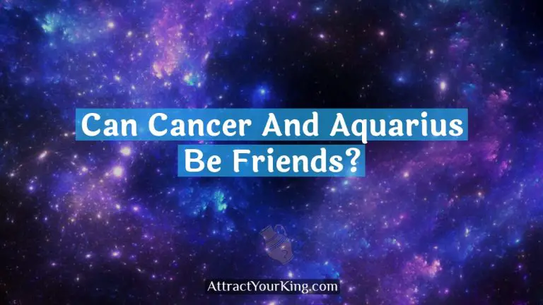 can cancer and aquarius be friends