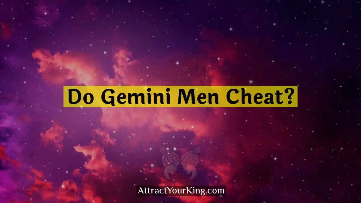 do gemini men cheat