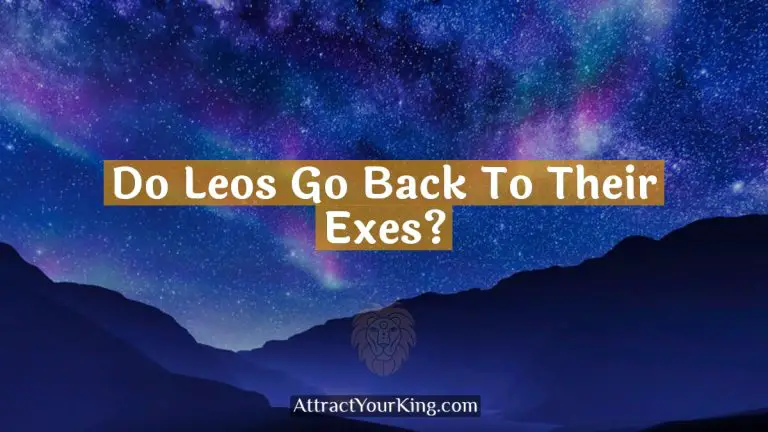 do leos go back to their exes