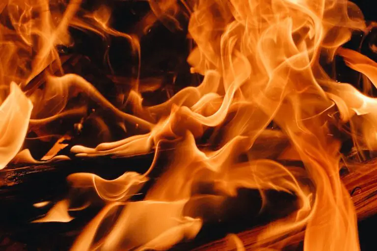 orange and yellow flame illustration
