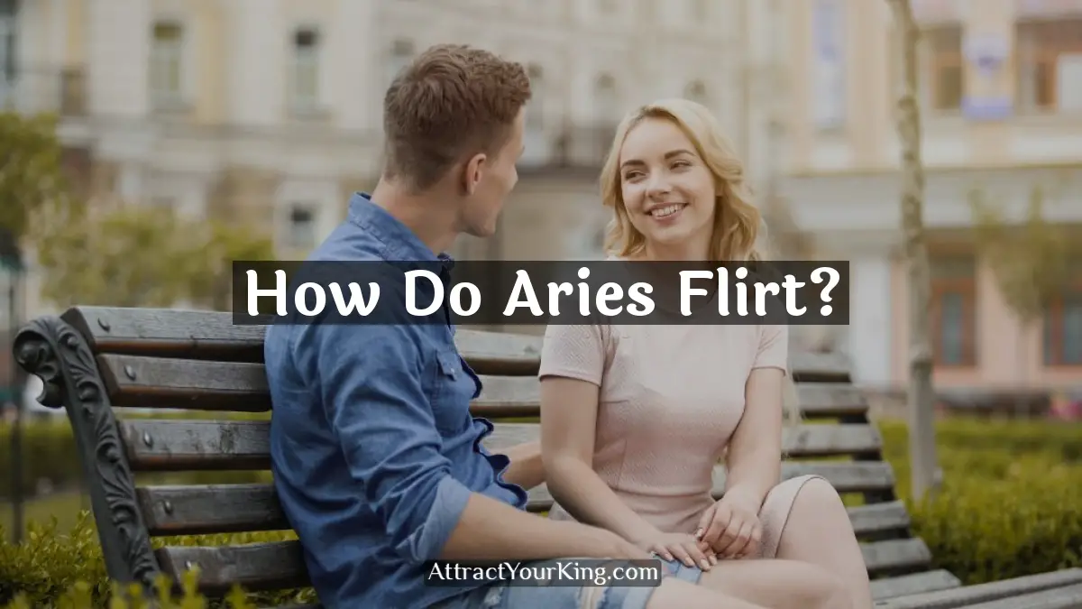 how do aries flirt