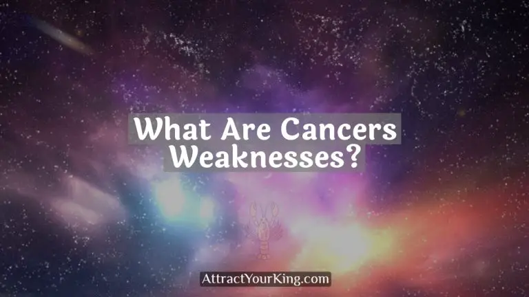 What Are Cancers Weaknesses?