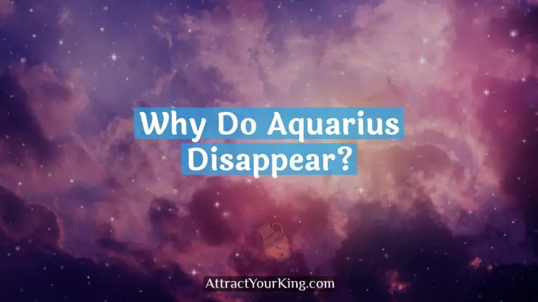 Why Do Aquarius Disappear?